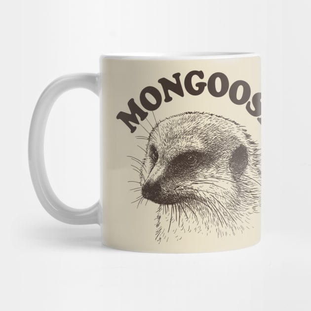 Mongoose Lover Retro Design by DankFutura